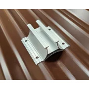 Clema aluminiu pentru tabla ondulata 100 mm cu EPDM + 4 suruburi autoforante