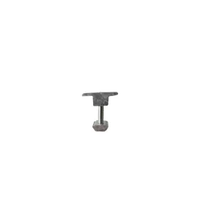 Abrazadera intermedia plana 30-35mm para sujeción de panel solar fotovoltaico