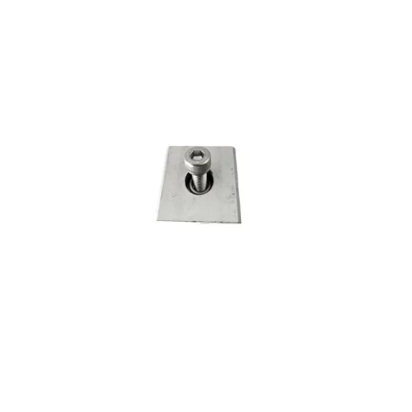 Clema intermediara plata 30-35mm prindere panou solar fotovoltaic