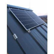 Mini abrazadera para paneles sándwich R23+EPDM+4 tornillos autoperforantes