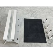 Mini abrazadera para paneles sándwich R23+EPDM+4 tornillos autoperforantes