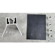 Mini abrazadera para paneles sándwich R23+EPDM+4 tornillos autoperforantes