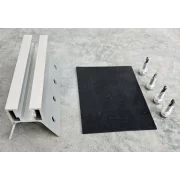 Mini abrazadera para paneles sándwich R23+EPDM+4 tornillos autoperforantes