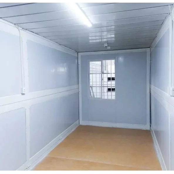 Container Pliabil alb- geam temopan 5800 x 2500 x 2450 (L x l x H mm)