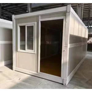 Container Pliabil alb- geam temopan 5800 x 2500 x 2450 (L x l x H mm)