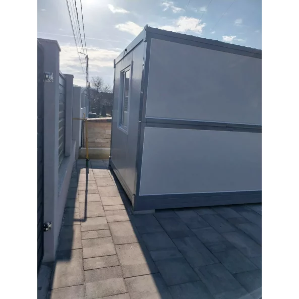 Антрацитно сив сгъваем контейнер 5800 x 2500 x 2450 (Д x Ш x В mm)
