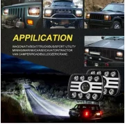 Far F.TIP 13-OFF ROAD: 7&quot;/65W / 5X7 (inch)/12V-24V/5000LM/ IP 68 Rezistent la apa