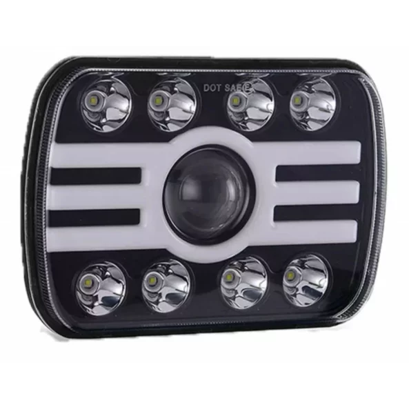 Far F.TIP 13-OFF ROAD: 7&quot;/65W / 5X7 (inch)/12V-24V/5000LM/ IP 68 Rezistent la apa