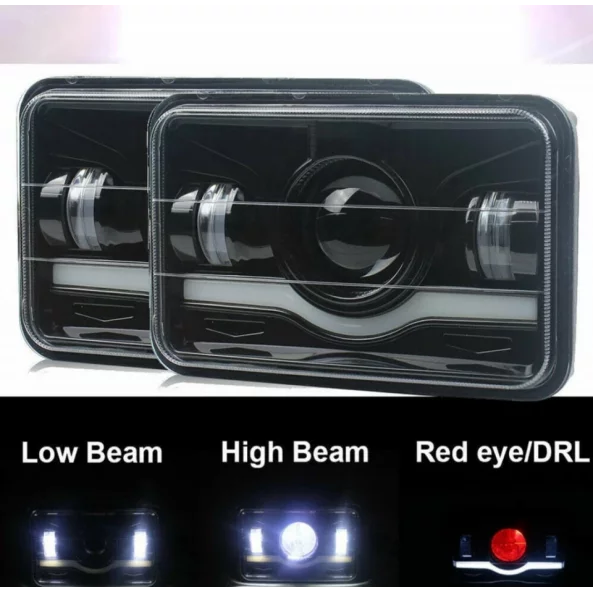 F.TIP 15-OFF ROAD fényszóró: 7&amp;quot;/45W / 5X7 (inch)/12V-24V/30.000LM/ IP 68 Vízálló