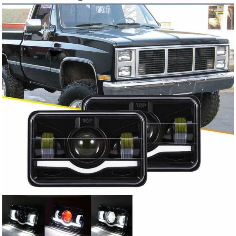 Far F.TIP 15-OFF ROAD: 7"/45W / 5X7 (inch)/12V-24V/30.000LM/ IP 68 Rezistent la apa