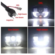 Faro F.TIP 16-OFF ROAD: 7&amp;quot;/90W / 5X7 (pulgadas)/12V-24V/30.000LM/ IP 68 Resistente al agua