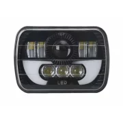 Faro F.TIP 16-OFF ROAD: 7&amp;quot;/90W / 5X7 (pulgadas)/12V-24V/30.000LM/ IP 68 Resistente al agua