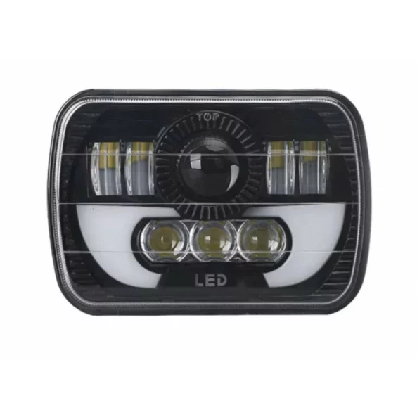 Faro F.TIP 16-OFF ROAD: 7&amp;quot;/90W / 5X7 (pulgadas)/12V-24V/30.000LM/ IP 68 Resistente al agua