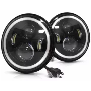 Faro F.TYP 4-OFF ROAD: 7&amp;quot;/75W / 12V-24V /10.000LM /IP 68 Resistente al agua