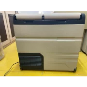 Frigider auto cu compresor smart cooler 55L, cu zona dubla de racire, 12/24/220V, cu display LCD si bluetooth -PRODUS RESIGILAT!