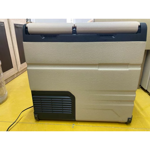 Frigider auto cu compresor smart cooler 55L, cu zona dubla de racire, 12/24/220V, cu display LCD si bluetooth -PRODUS RESIGILAT!