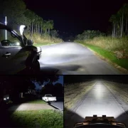 LED projektor P.TIP 12-OFF ROAD: 5&amp;quot;/135W /12V-24V/13.500 LM/ IP 68 Vízálló