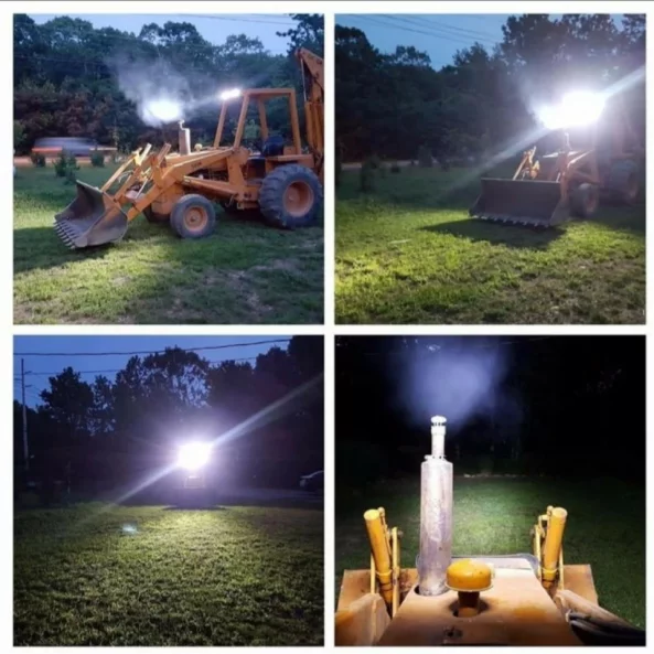 LED projektor P.TIP 12-OFF ROAD: 5&amp;quot;/135W /12V-24V/13.500 LM/ IP 68 Vízálló