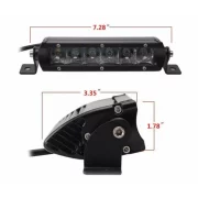 LED проектор P.TIP 18-OFF ROAD: 7&amp;quot;/30W /2.000 LM/12V-24V/ IP 68 Водоустойчив