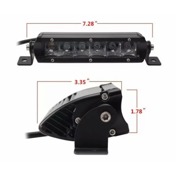 LED проектор P.TIP 18-OFF ROAD: 7&amp;quot;/30W /2.000 LM/12V-24V/ IP 68 Водоустойчив