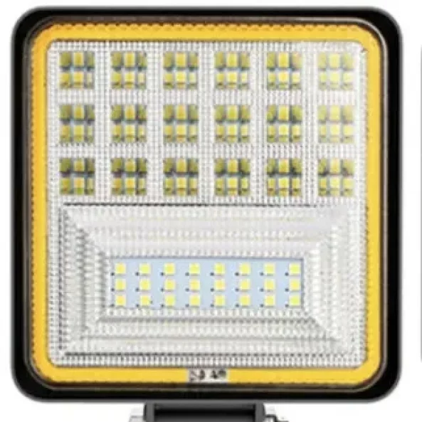 Proiector LED P.TIP 8-OFF ROAD: 4&quot;/126W /12V-24V/12.000 LM/ IP 68 Rezistent la apa
