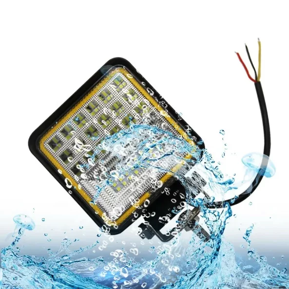 Proiector LED P.TIP 8-OFF ROAD: 4&quot;/126W /12V-24V/12.000 LM/ IP 68 Rezistent la apa