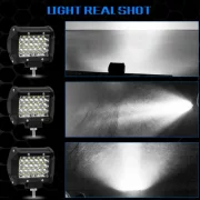 LED projektor P.TIP 9-OFF ROAD: 4&amp;quot;/72W /12V-24V/7200 LM/ IP 68 Vízálló