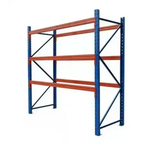 Raft pentru depozitare paleti 2880mm x Adancime 1100mm x Inaltime 4500mm, 3300kg/nivel/12 europaleti