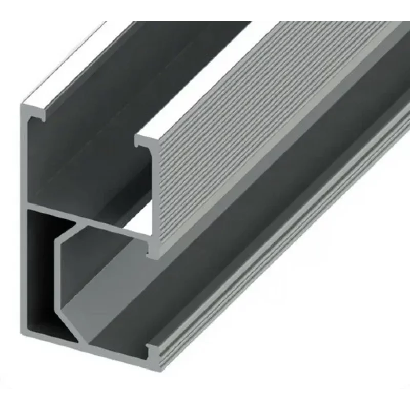 Sina aluminiu prindere laterala panouri solare fotovoltaice lungime 2,2 m latime 26 mm inaltime 44 mm