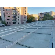 Riel de aluminio para sujeción de paneles solares fotovoltaicos 2,2 m