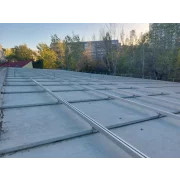 Riel de aluminio para sujeción de paneles solares fotovoltaicos 2,2 m