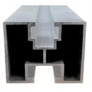 Riel de aluminio para sujeción de paneles solares fotovoltaicos 2,2 m