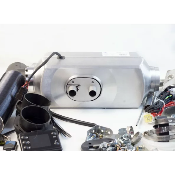 Calefactor inteligente fijo premium Sirocou, potencia 5kw, 12V y 24V, carcasa de aluminio y bujía japonesa kyocera, IVA verde incluido