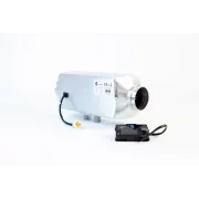 Fix dízel autófűtő 5kw 12V alumínium ház, bluetooth csatlakozás, zöld adót tartalmaz