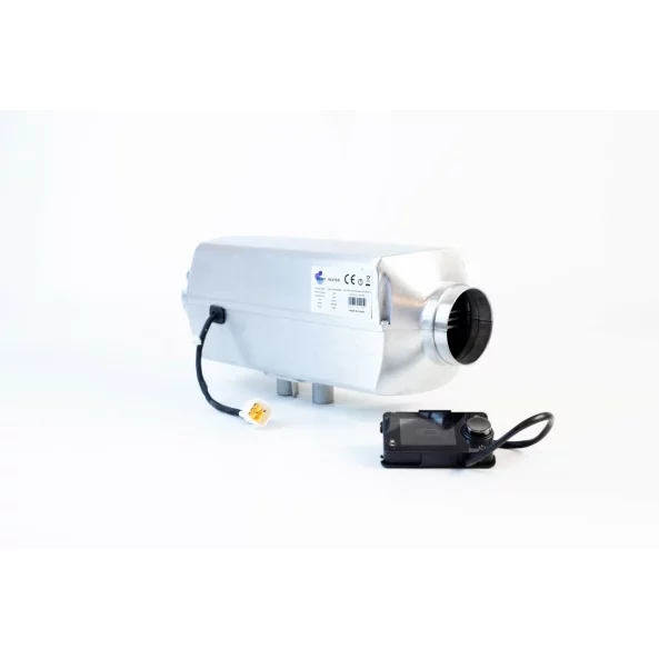 Fix dízel autófűtő 5kw 12V alumínium ház, bluetooth csatlakozás, zöld adót tartalmaz