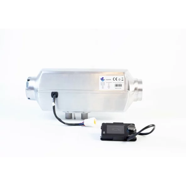 Fix dízel autófűtő 5kw 12V alumínium ház, bluetooth csatlakozás, zöld adót tartalmaz