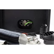Преносим квадратен интелигентен нагревател Sirocou premium 8kw 12v и 24v, алуминиев корпус и японска запалителна свещ kyocera