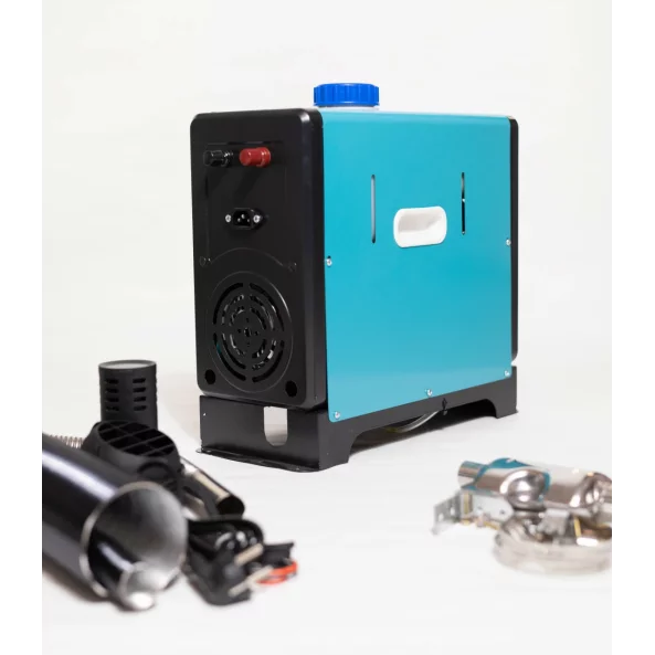 Calentador inteligente verde premium portátil Sirocou, potencia 8 KW, 12V, 24V Y 220V, transformador integrado, caja de aluminio y bujía japonesa kyocera, impuesto verde incluido