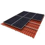 Sistem solar fotovoltaic 10.2KW monofazic, ON-GRID cu 25 panouri fotovoltaice LONGI 410W prindere pe acoperis de tabla