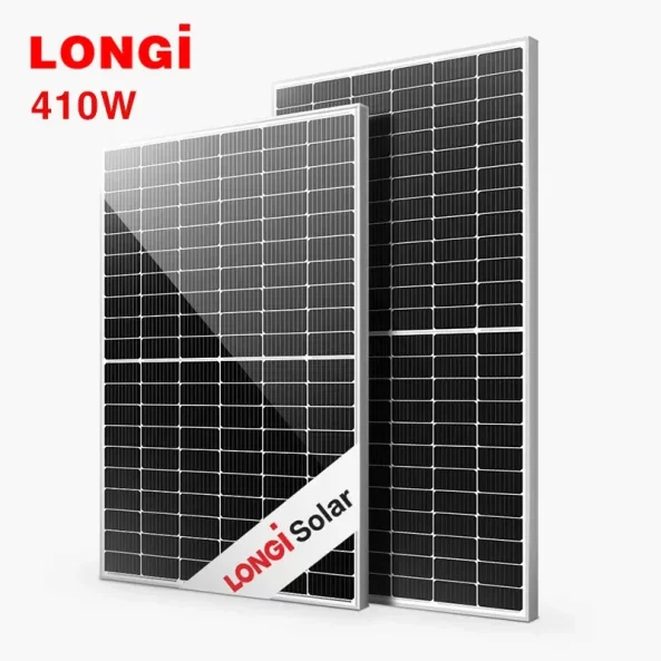 Carport fotovoltaic 2 locuri ,otel zincat, 6kW +15 Panouri Longi LR5-54 HPH 410 M