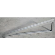 Aluminium rogzito haromszog fotovoltaikus panelekhez L1200, 15 fokos szog
