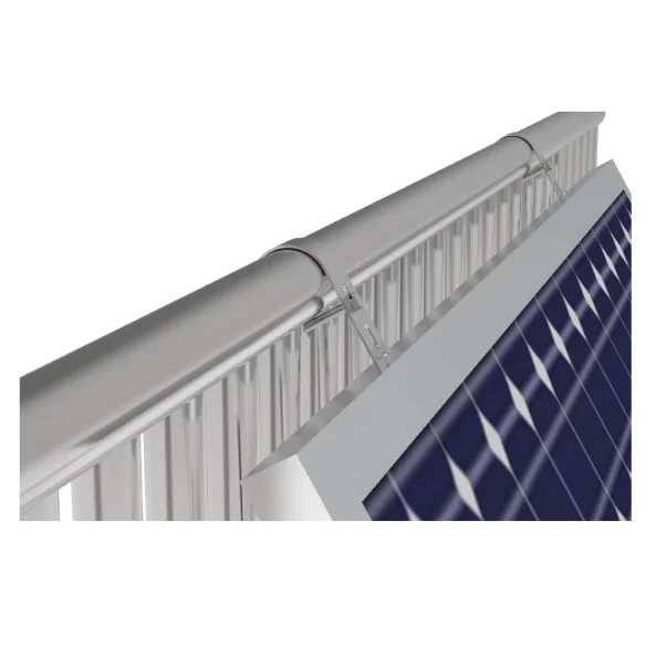 Fotovoltaikus szerelőkészlet TIP04 erkélykorláthoz