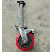 Стоманено колело за скеле със спирачка 6 инча (145MM)
