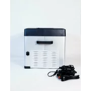 Pachet frigider auto cu compresor smart cooler 30l , 12/24/220v, cu display LCD si bluetooth, transformator 220V inclus, taxa verde inclusa+Husa de protectie termoizolanta