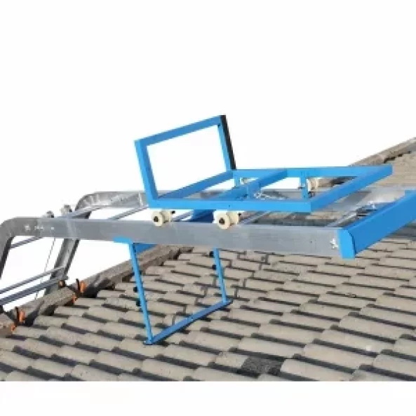 Elektricheski aluminiev asans-or, maksimalna visochina 19 m, s promenliv iegiel za povdigane na tovari i fotovoltaichni solarni paneli