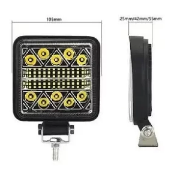 LED projektor P.TIP 30-OFF ROAD: 4&amp;quot;/120W /12V-24V/12.000 LM/ IP 68 Vízálló
