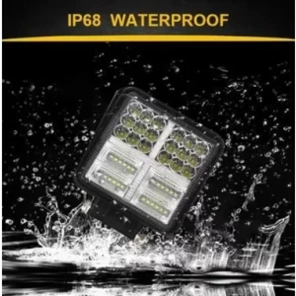 Proiector LED P.TIP 31-OFF ROAD: 4&quot;/177W /12V-24V/IP 68 Rezistent la apa