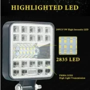 LED projektor P.TIP 32-OFF ROAD: 4&amp;quot;/87W /12V-24V/IP 67 Vízálló
