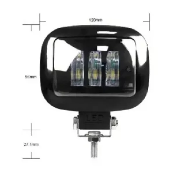 Proiector LED P.TIP 36-OFF ROAD: 5&quot;/30W /12V-24V/IP 67 Rezistent la apa