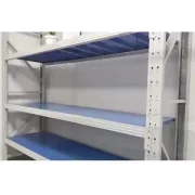 Traversa orizontala albă pentru raft profesional 1m  200kg/nivel 0,6 mm grosime